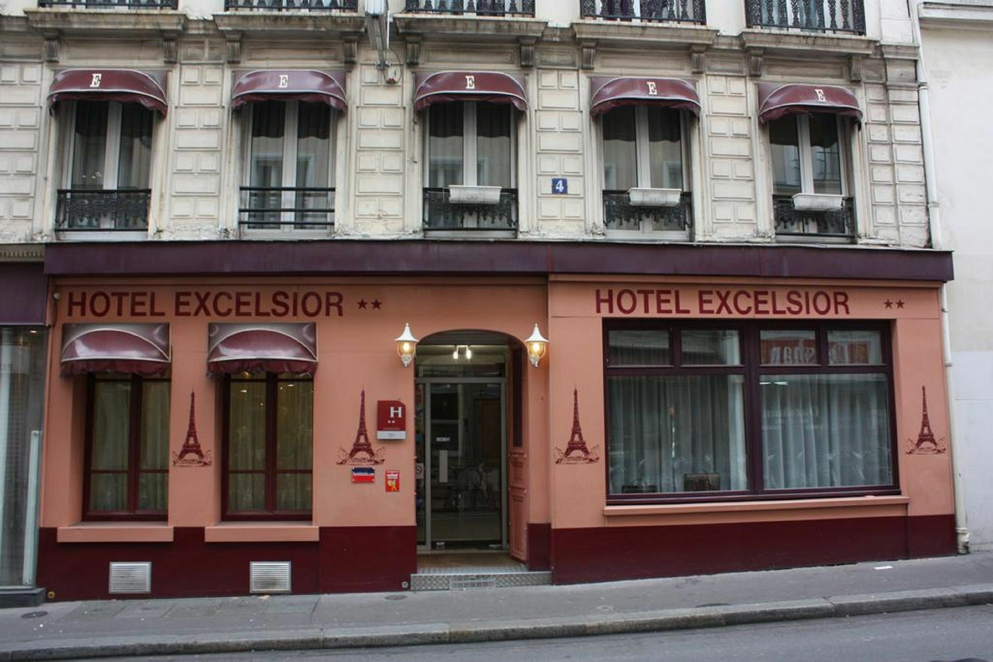 Hotel Excelsior Párizs Kültér fotó